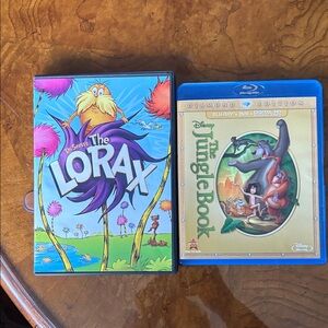 Kids Movie - The Lorax and The Jungle Book Blu-ray Set